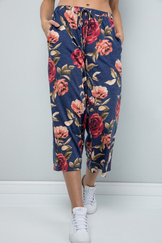 Maisie Floral Terry Pant