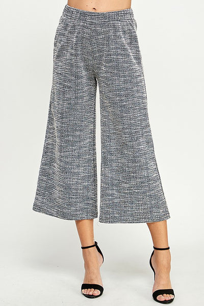 Carol Tweed Crop Pant SET