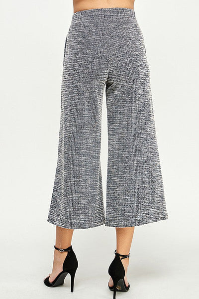 Carol Tweed Crop Pant SET