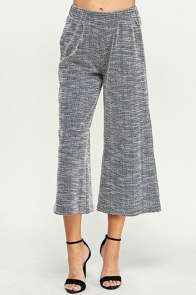 Carol Tweed Crop Pant SET