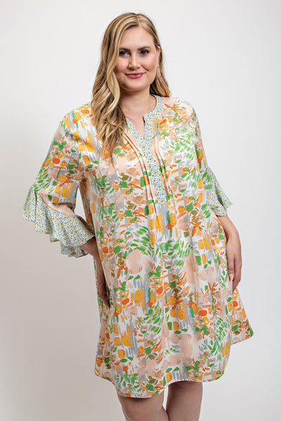 PL Tricia Floral Midi Dress