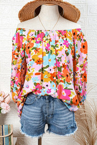 Off Shoulder Floral Top