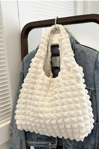 Puffy Cloud Shoulder Tote