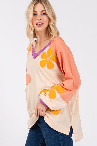 PL Finley Daisy Patch PullOver