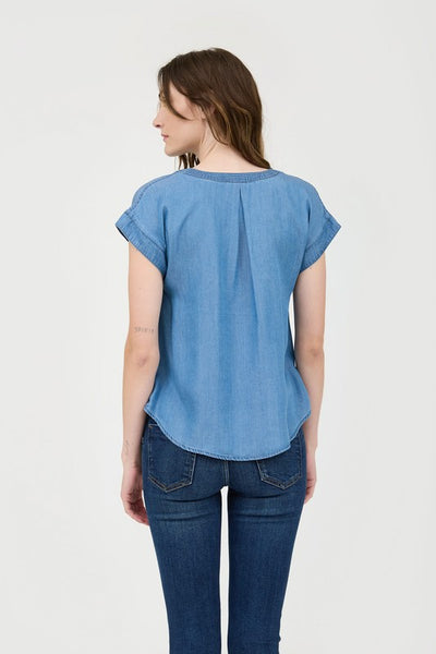 Ada Chambray Top