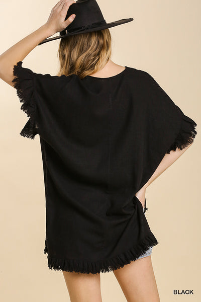 Lockhart Ruffle Sleeve Tunic