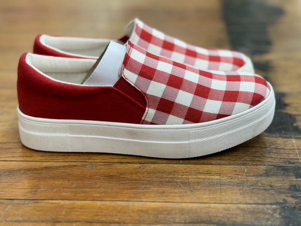 Picnic Gingham Sneakers