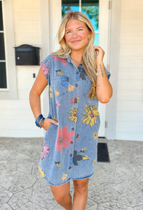 Denim and Daisy Dress