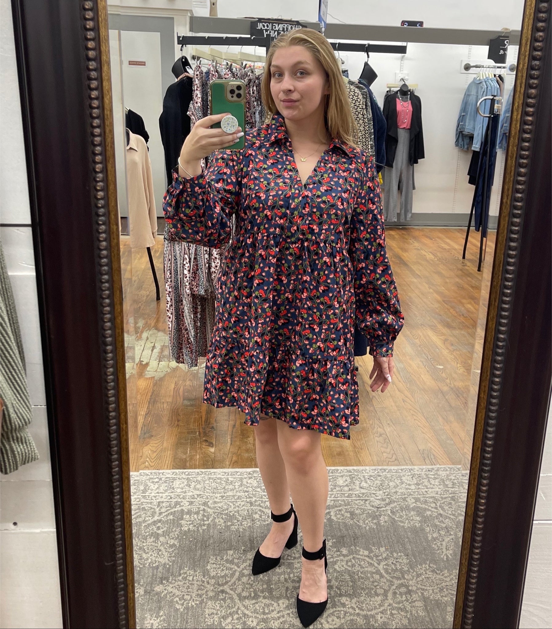 PL Cord Floral Dress