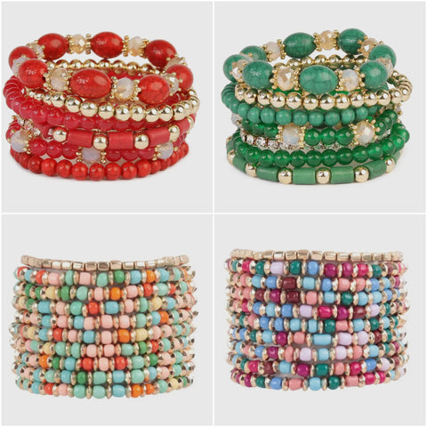 Stacking Bead Bracelets