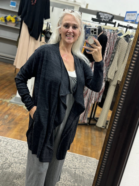 Jodi Draped Sweater Cardigan