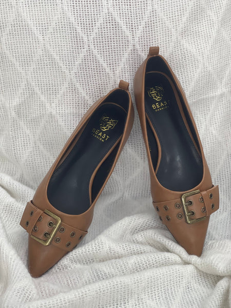 K'Leigh Buckle Flats