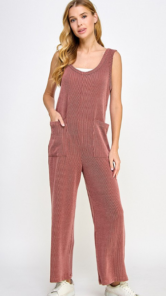 Jill Ribbed Jumpsuit