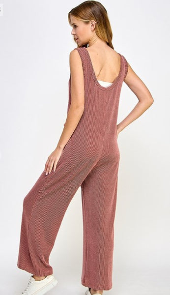 Jill Ribbed Jumpsuit