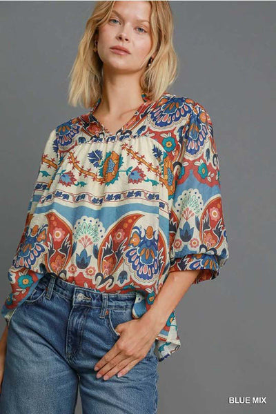 Elliott Paisley Top