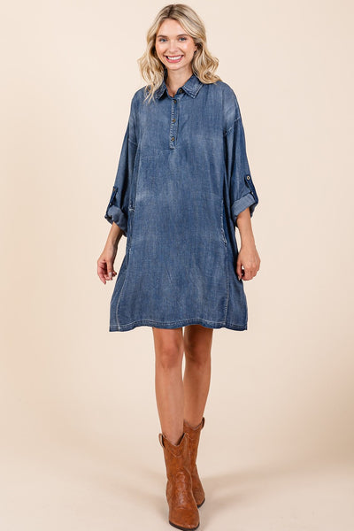 Julie Chambray Dress