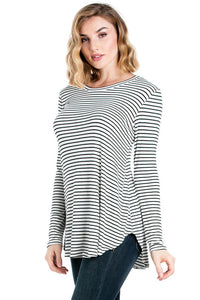 Striped Tee Top