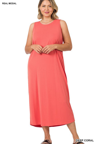 PL Modal Sleeveless Maxi Dress