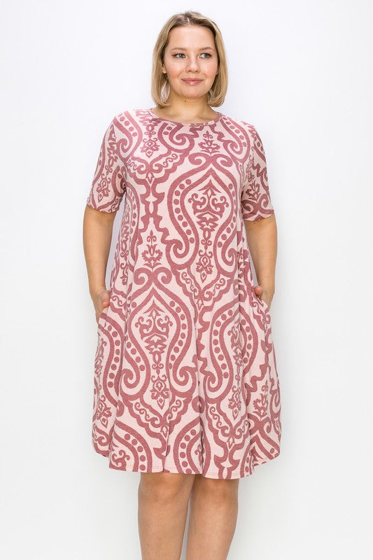 EPL Damask Dress