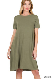 Short Sleeve Tee Dress