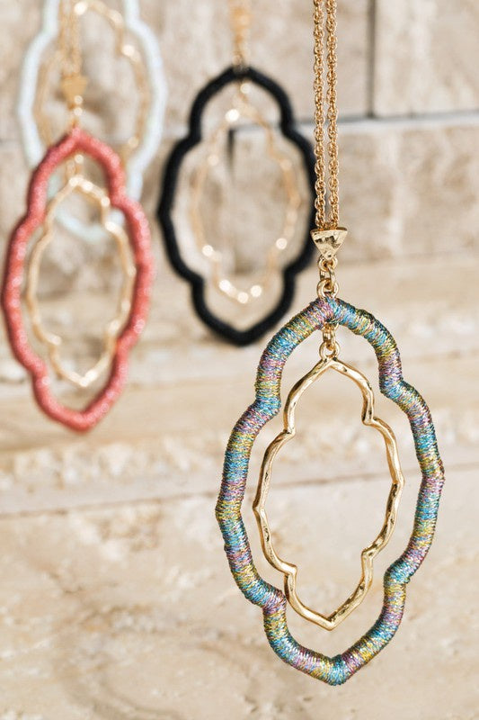 Mineola Moroccan Pendant Necklace