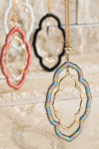 Mineola Moroccan Pendant Necklace