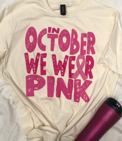 BCA - October Pink Tee's